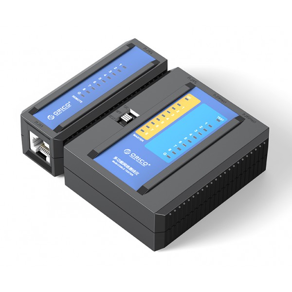 ORICO tester καλωδίων TXJ004, δικτύου 4P/8P & τηλεφώνου 2P/4P/6P ORICO tester καλωδίων TXJ004, δικτύου 4P/8P & τηλεφώνου 2P/4P/6P
