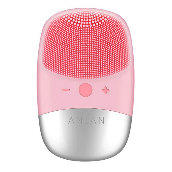 ANLAN συσκευή καθαρισμού προσώπου DL001, 5 επίπεδα καθαρισμού, IPX7, ροζ