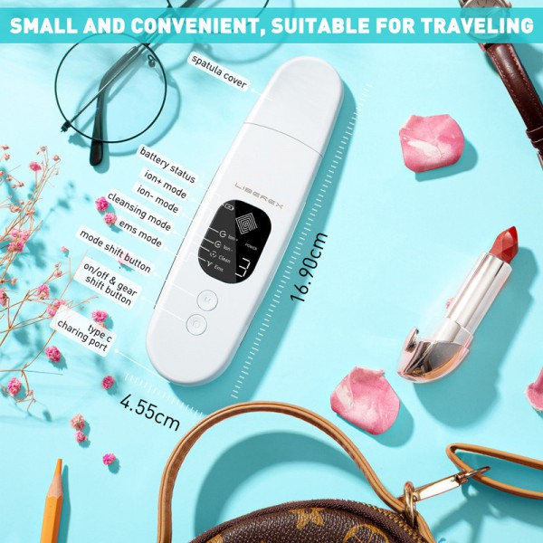 LIBEREX συσκευή περιποίησης προσώπου RBX-917, 4 λειτουργίες, λευκή