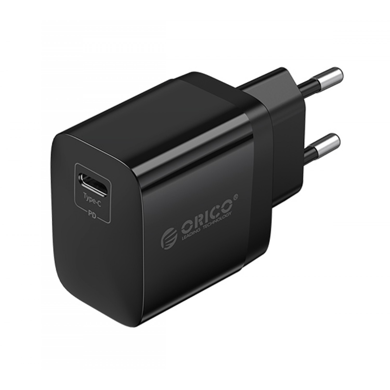 ORICO φορτιστής τοίχου PV20-C, USB-C, PD 20W, μαύρος ORICO φορτιστής τοίχου PV20-C, USB-C, PD 20W, μαύρος