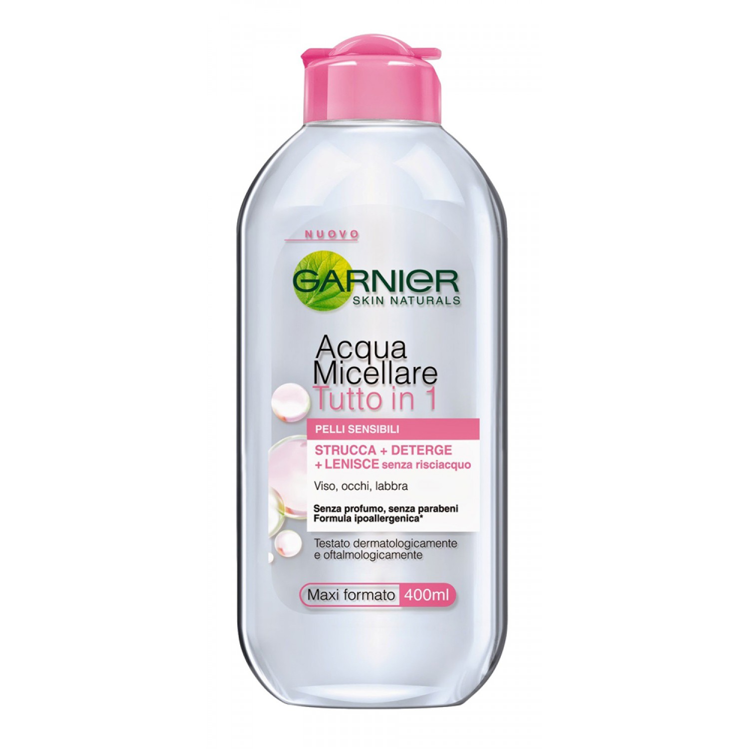 GARNIER νερό ντεμακιγιάζ micellaire 3σε1, ευαίσθητες επιδερμίδες, 400ml