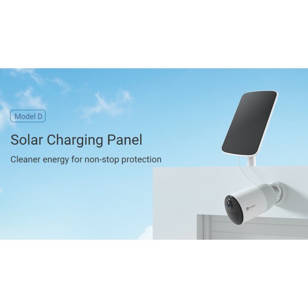 EZVIZ ηλιακό πάνελ CS-CMT-SP-D για κάμερες με μπαταρία, 4.2W, αδιάβροχο EZVIZ ηλιακό πάνελ CS-CMT-SP-D για κάμερες με μπαταρία, 4.2W, αδιάβροχο