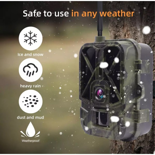 SUNTEK κάμερα για κυνηγούς HC-940PRO-LI, PIR, 4G, 30MP, 4K, IP65 SUNTEK κάμερα για κυνηγούς HC-940PRO-LI, PIR, 4G, 30MP, 4K, IP65