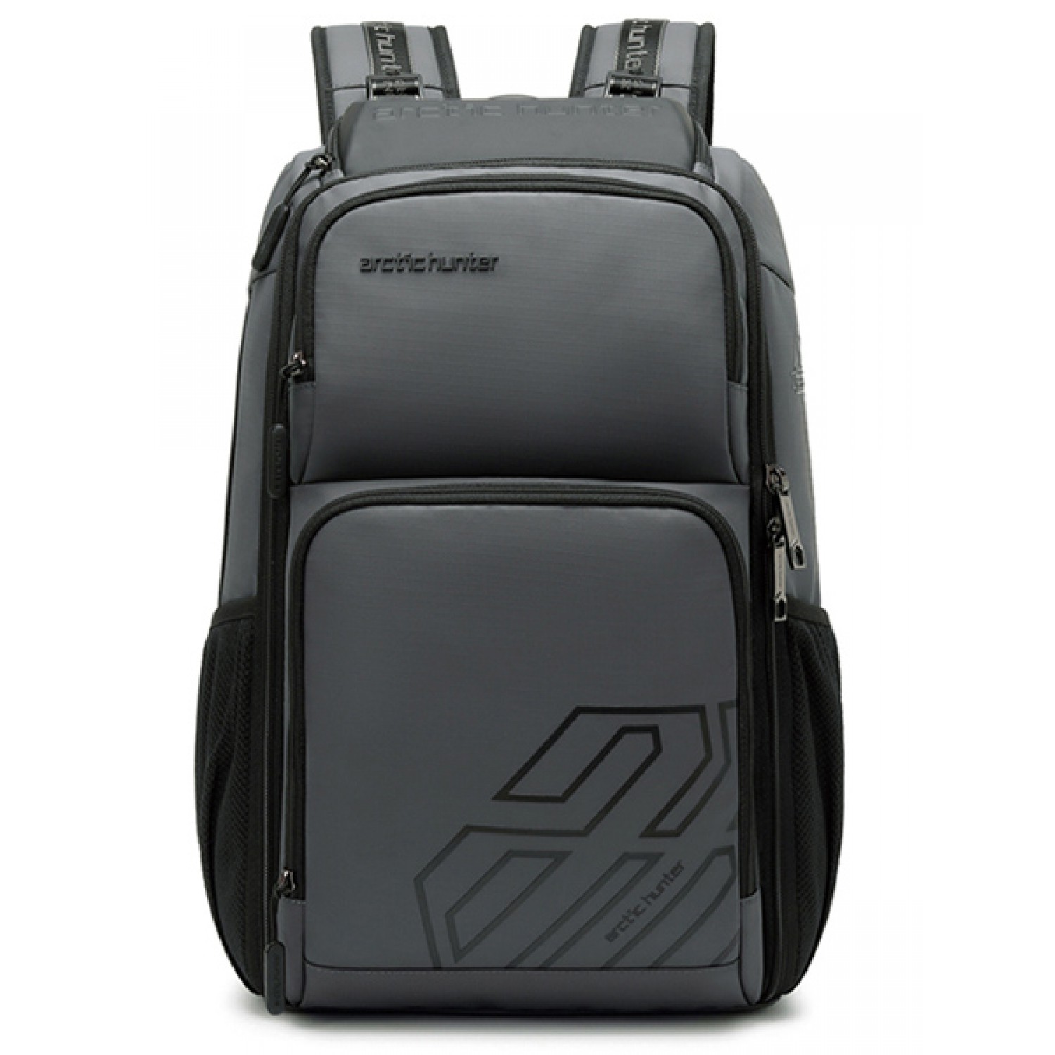 ARCTIC HUNTER τσάντα πλάτης B00461 με θήκη laptop 15.6", γκρι