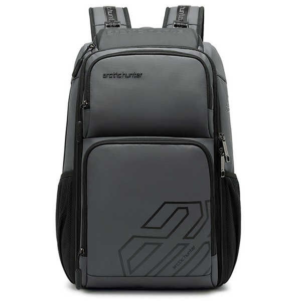 ARCTIC HUNTER τσάντα πλάτης B00461 με θήκη laptop 15.6", γκρι