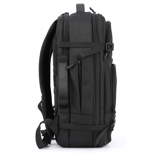 ARCTIC HUNTER τσάντα πλάτης B00191 με θήκη laptop 15.6", μαύρη ARCTIC HUNTER τσάντα πλάτης B00191 με θήκη laptop 15.6", μαύρη