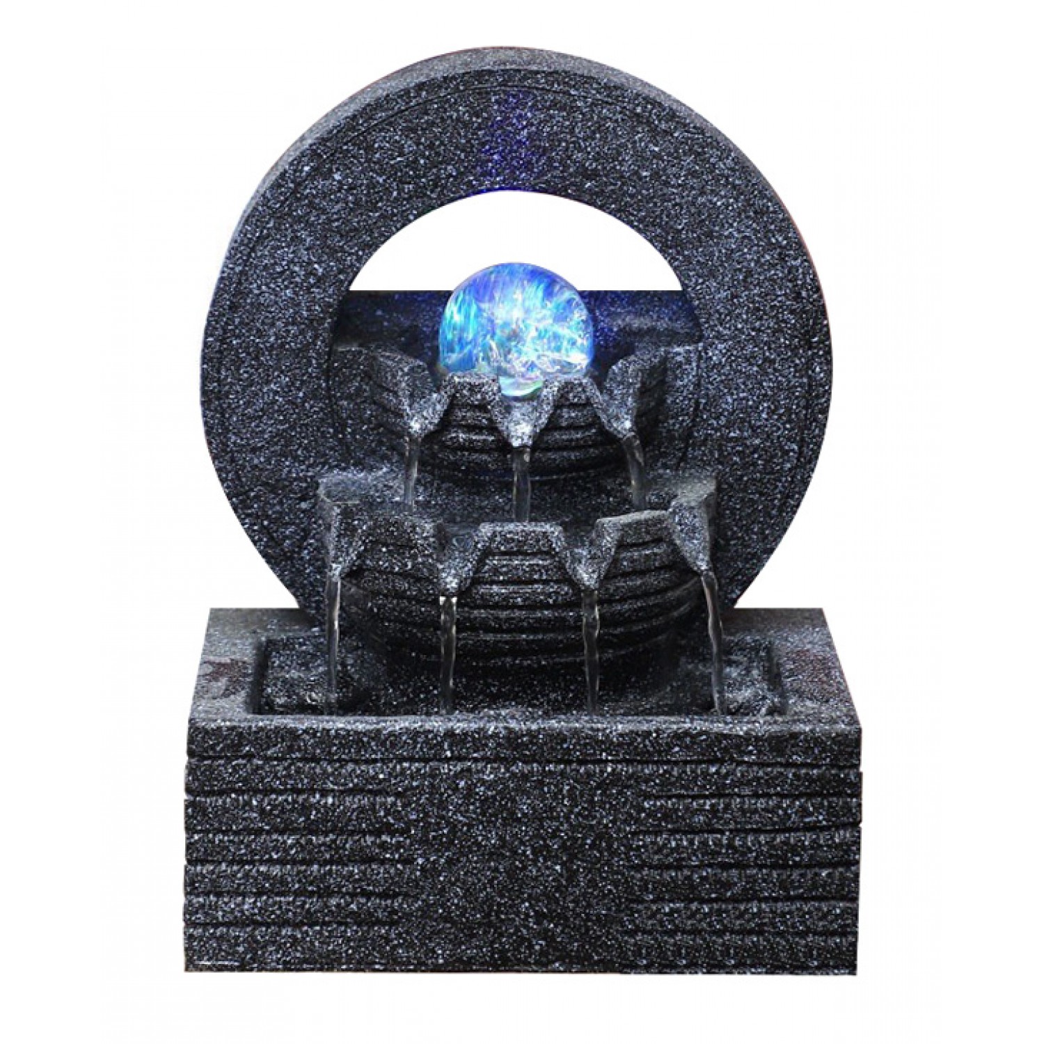 Συντριβάνι Feng Shui JK-180-020, φωτιζόμενο, 20 x 16 x 27cm Συντριβάνι Feng Shui JK-180-020, φωτιζόμενο, 20 x 16 x 27cm