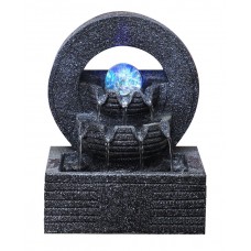 Συντριβάνι Feng Shui JK-180-020, φωτιζόμενο, 20 x 16 x 27cm