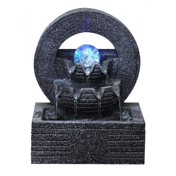 Συντριβάνι Feng Shui JK-180-020, φωτιζόμενο, 20 x 16 x 27cm Συντριβάνι Feng Shui JK-180-020, φωτιζόμενο, 20 x 16 x 27cm