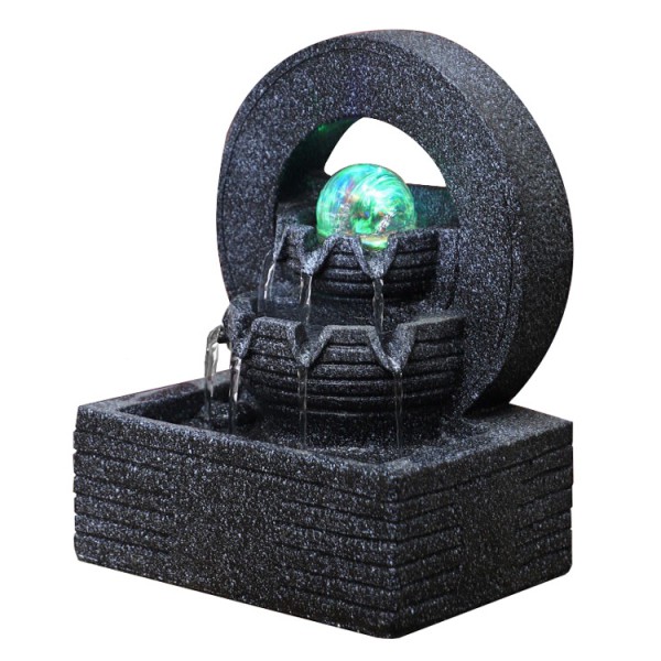 Συντριβάνι Feng Shui JK-180-020, φωτιζόμενο, 20 x 16 x 27cm Συντριβάνι Feng Shui JK-180-020, φωτιζόμενο, 20 x 16 x 27cm