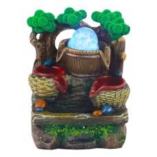 Συντριβάνι Feng Shui JK-180-026, φωτιζόμενο, 15 x 10 x 20cm