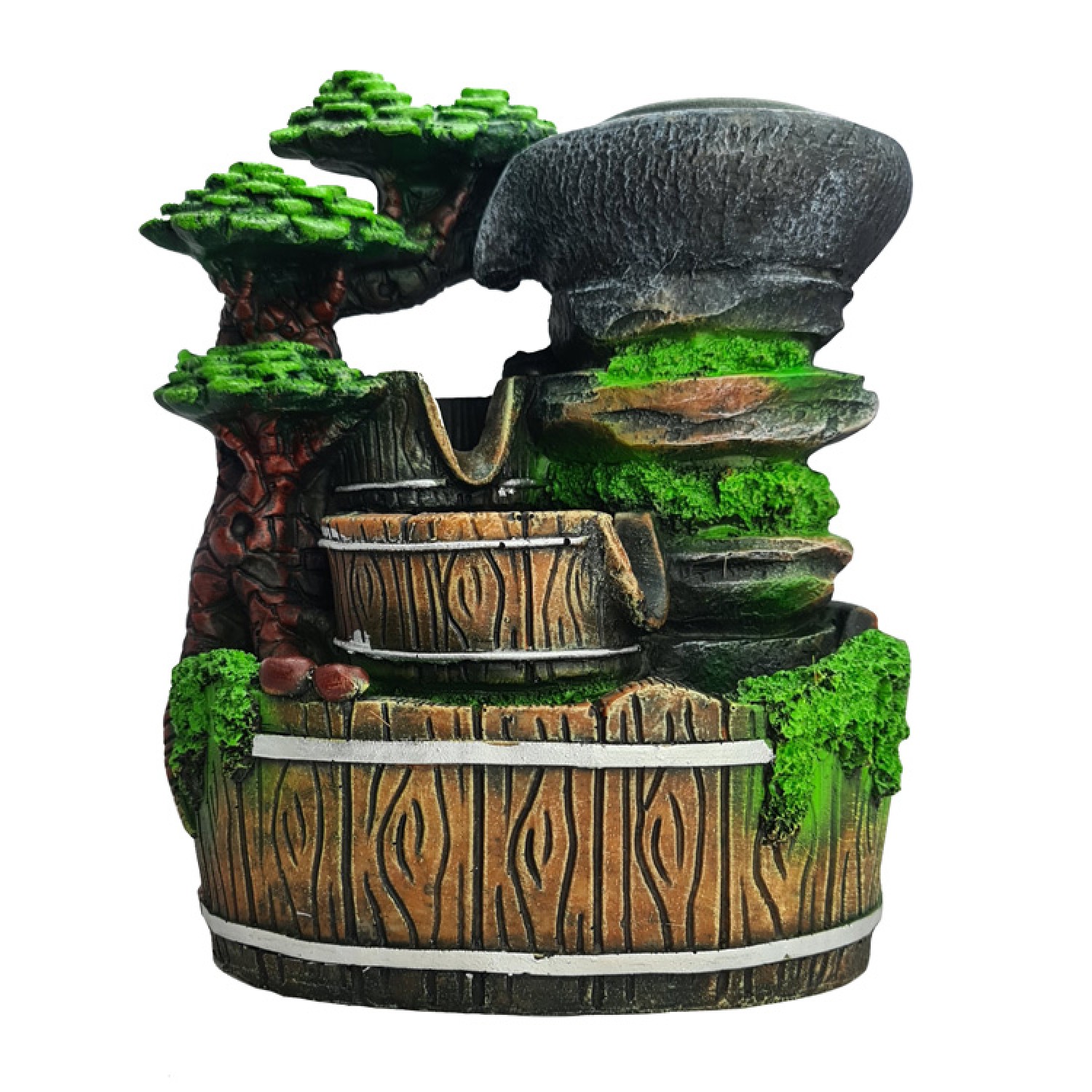 Συντριβάνι Feng Shui JK-180-023, φωτιζόμενο, 20 x 16 x 27cm