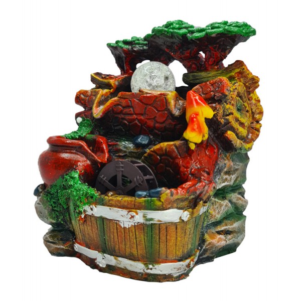 Συντριβάνι Feng Shui JK-180-025, φωτιζόμενο, 15 x 10 x 20cm Συντριβάνι Feng Shui JK-180-025, φωτιζόμενο, 15 x 10 x 20cm