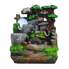 Συντριβάνι Feng Shui JK-180-022, φωτιζόμενο, 20 x 16 x 27cm