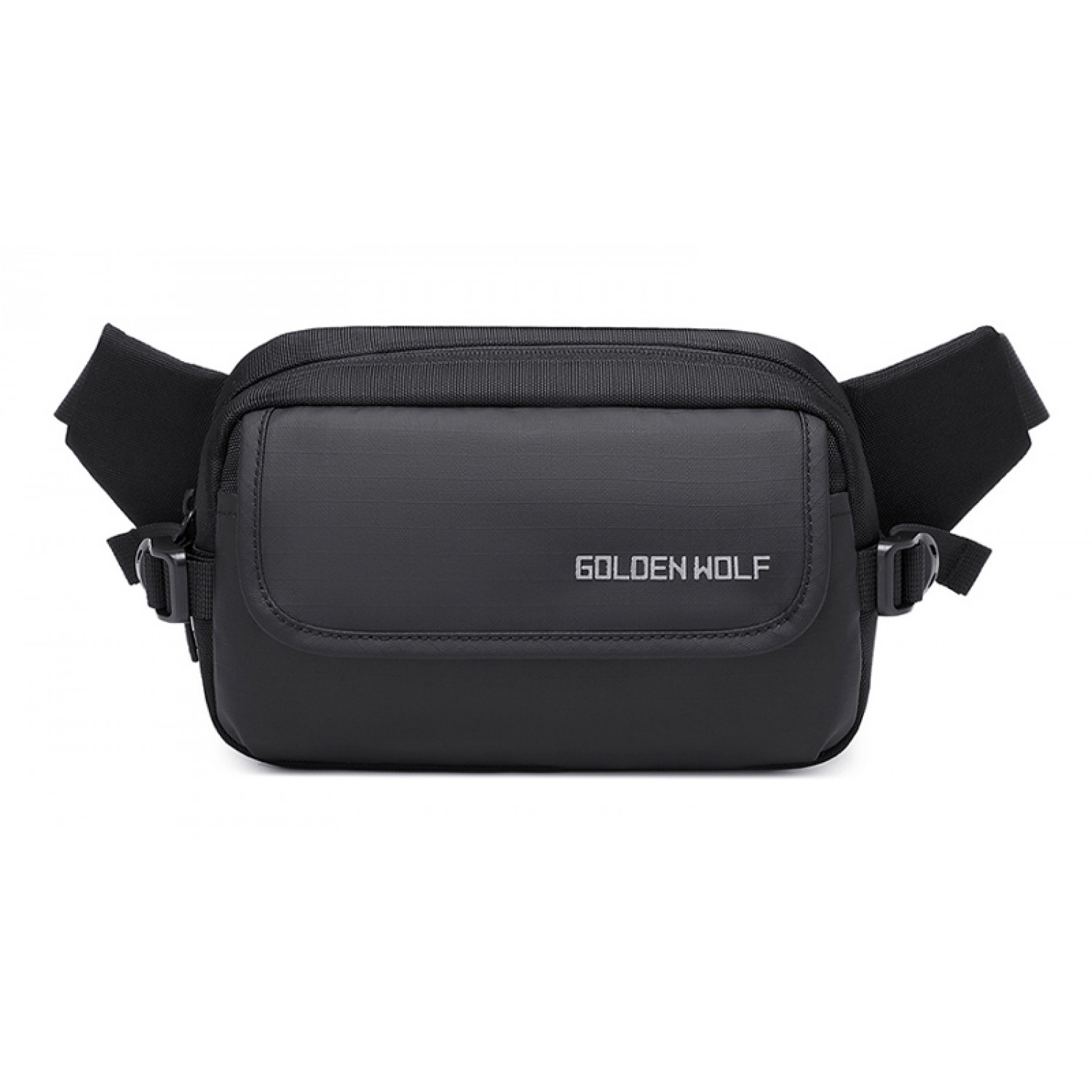 GOLDEN WOLF τσάντα μέσης Y00028, αδιάβροχη, μαύρη GOLDEN WOLF τσάντα μέσης Y00028, αδιάβροχη, μαύρη