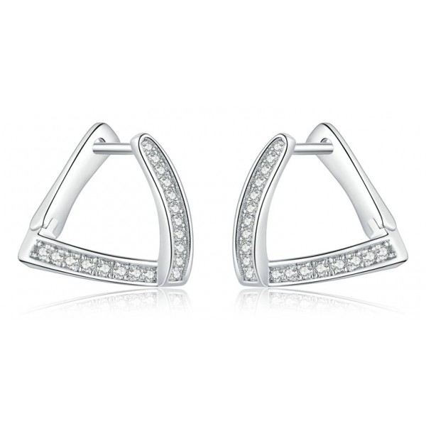 BAMOER σκουλαρίκια SCE975 με κυβική ζιρκόνια, ασήμι 925, ασημί BAMOER σκουλαρίκια SCE975 με κυβική ζιρκόνια, ασήμι 925, ασημί