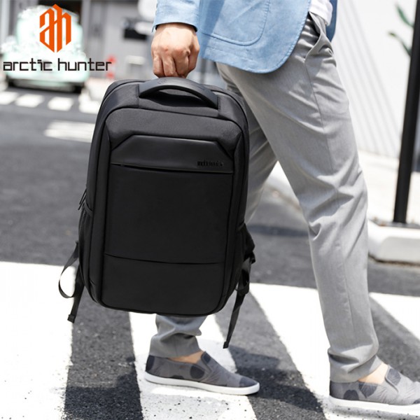 ARCTIC HUNTER τσάντα πλάτης B00111C με θήκη laptop 15.6", 23L, μαύρη ARCTIC HUNTER τσάντα πλάτης B00111C με θήκη laptop 15.6", 23L, μαύρη