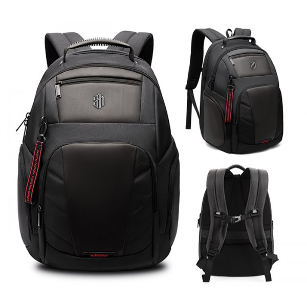 ARCTIC HUNTER τσάντα πλάτης B00341 με θήκη laptop 15.6", 30L, μαύρη ARCTIC HUNTER τσάντα πλάτης B00341 με θήκη laptop 15.6", 30L, μαύρη