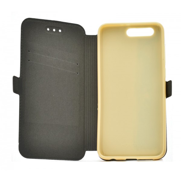 POWERTECH Θήκη Slim Book για Huawei Honor 9, Gold POWERTECH Θήκη Slim Book για Huawei Honor 9, Gold