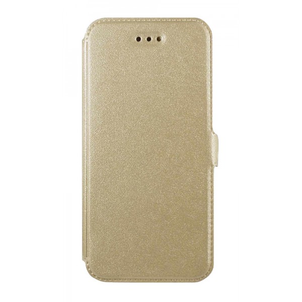 POWERTECH Θήκη Slim Book για Huawei Honor 9, Gold POWERTECH Θήκη Slim Book για Huawei Honor 9, Gold