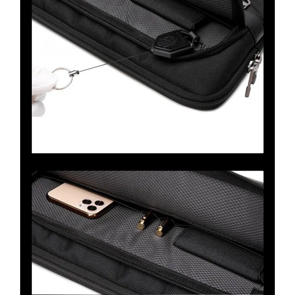 ARCTIC HUNTER τσάντα laptop GW00014, 13.3", μαύρη ARCTIC HUNTER τσάντα laptop GW00014, 13.3", μαύρη