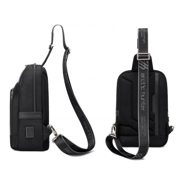 ARCTIC HUNTER τσάντα Crossbody XB00116, θήκη για tablet, μαύρη ARCTIC HUNTER τσάντα Crossbody XB00116, θήκη για tablet, μαύρη