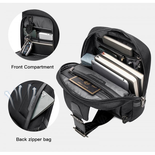 ARCTIC HUNTER τσάντα Crossbody XB00116, θήκη για tablet, μαύρη ARCTIC HUNTER τσάντα Crossbody XB00116, θήκη για tablet, μαύρη