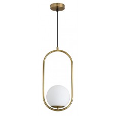 POWERTECH φωτιστικό οροφής HLL-0093, E27, 25x51cm, μεταλλικό, χρυσό