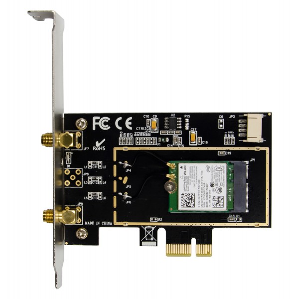 POWERTECH κάρτα επέκτασης PCIe ST718, AC7260 Dual-Band Wireless POWERTECH κάρτα επέκτασης PCIe ST718, AC7260 Dual-Band Wireless