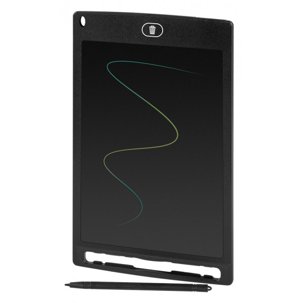 REBEL tablet ζωγραφικής με οθόνη LCD ZAB2001, 8.5", multicolor, μαύρο