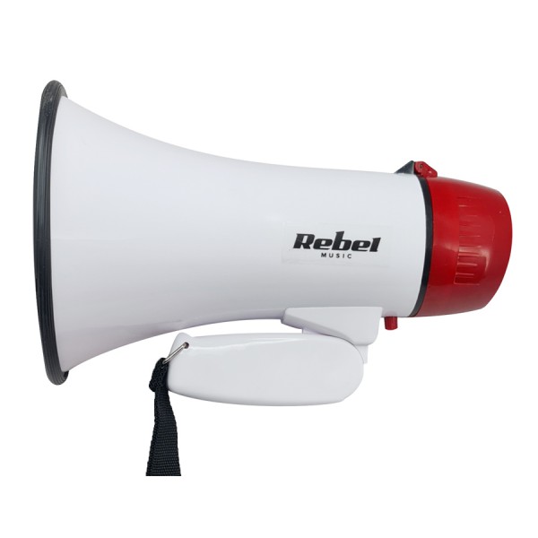 REBEL φορητό μεγάφωνο ανακοινώσεων DH08, 5W, με σειρήνα REBEL φορητό μεγάφωνο ανακοινώσεων DH08, 5W, με σειρήνα