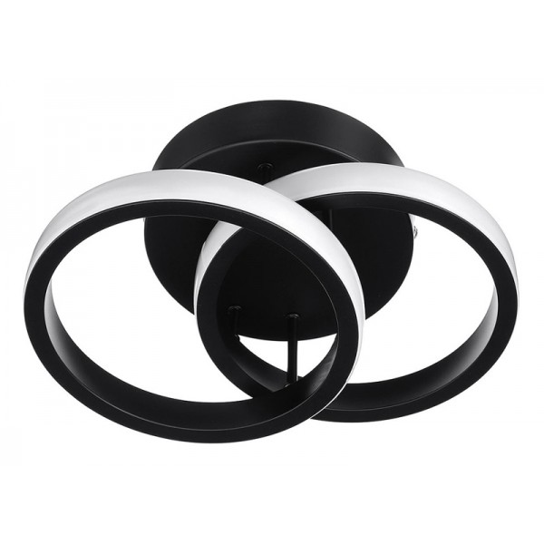 POWERTECH LED φωτιστικό οροφής HLL-0081, 20W, 4000K, 24.5x16.5cm, μαύρο POWERTECH LED φωτιστικό οροφής HLL-0081, 20W, 4000K, 24.5x16.5cm, μαύρο