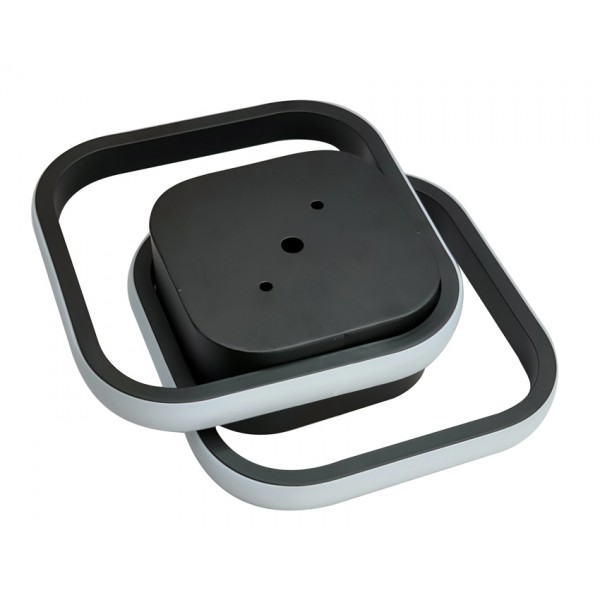 POWERTECH LED φωτιστικό οροφής HLL-0086, 36W, 4000K, 32x25cm, μαύρο POWERTECH LED φωτιστικό οροφής HLL-0086, 36W, 4000K, 32x25cm, μαύρο