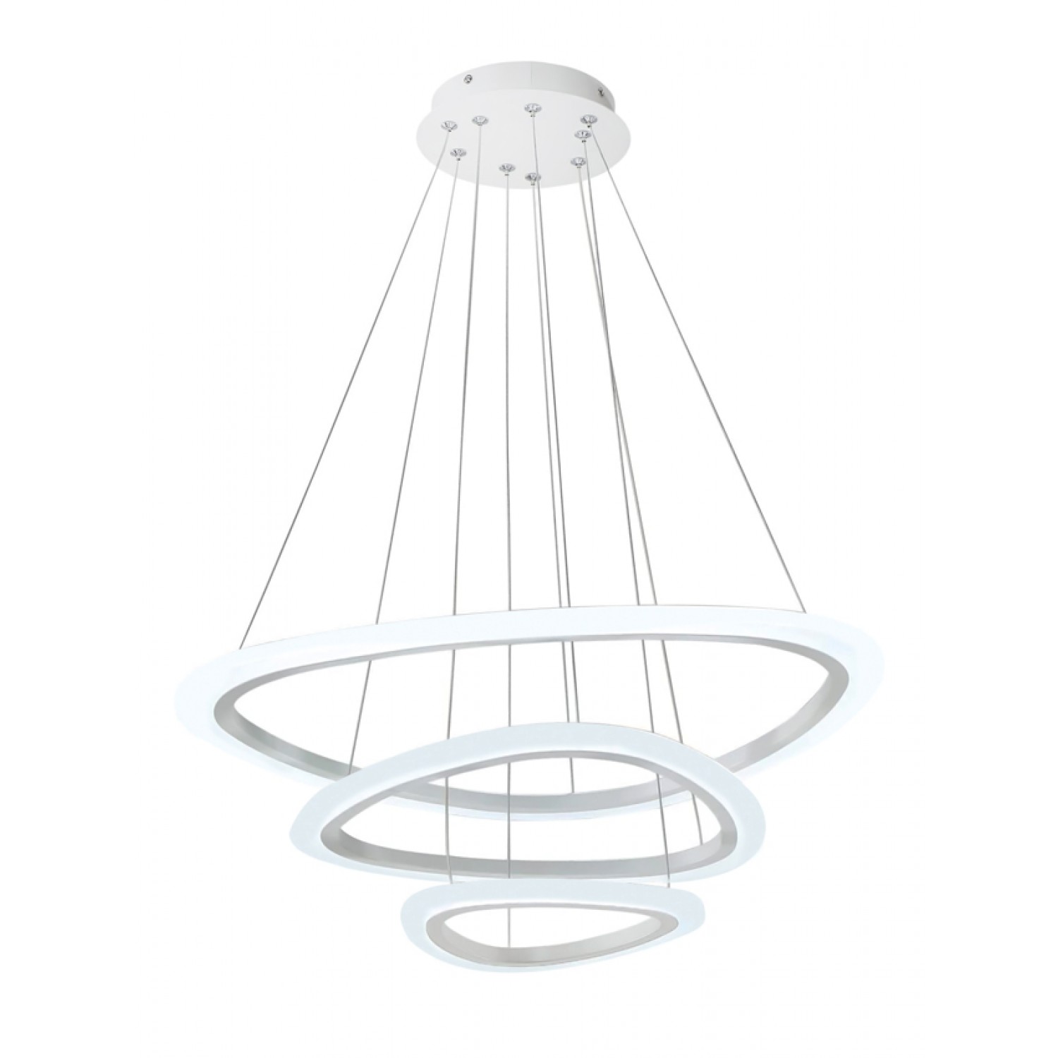 POWERTECH LED φωτιστικό οροφής HLL-0087, 44W, 4000K, λευκό POWERTECH LED φωτιστικό οροφής HLL-0087, 44W, 4000K, λευκό