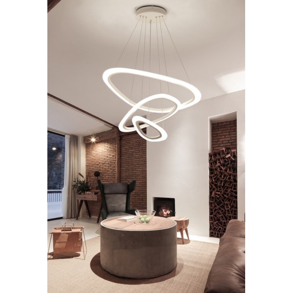 POWERTECH LED φωτιστικό οροφής HLL-0087, 44W, 4000K, λευκό POWERTECH LED φωτιστικό οροφής HLL-0087, 44W, 4000K, λευκό