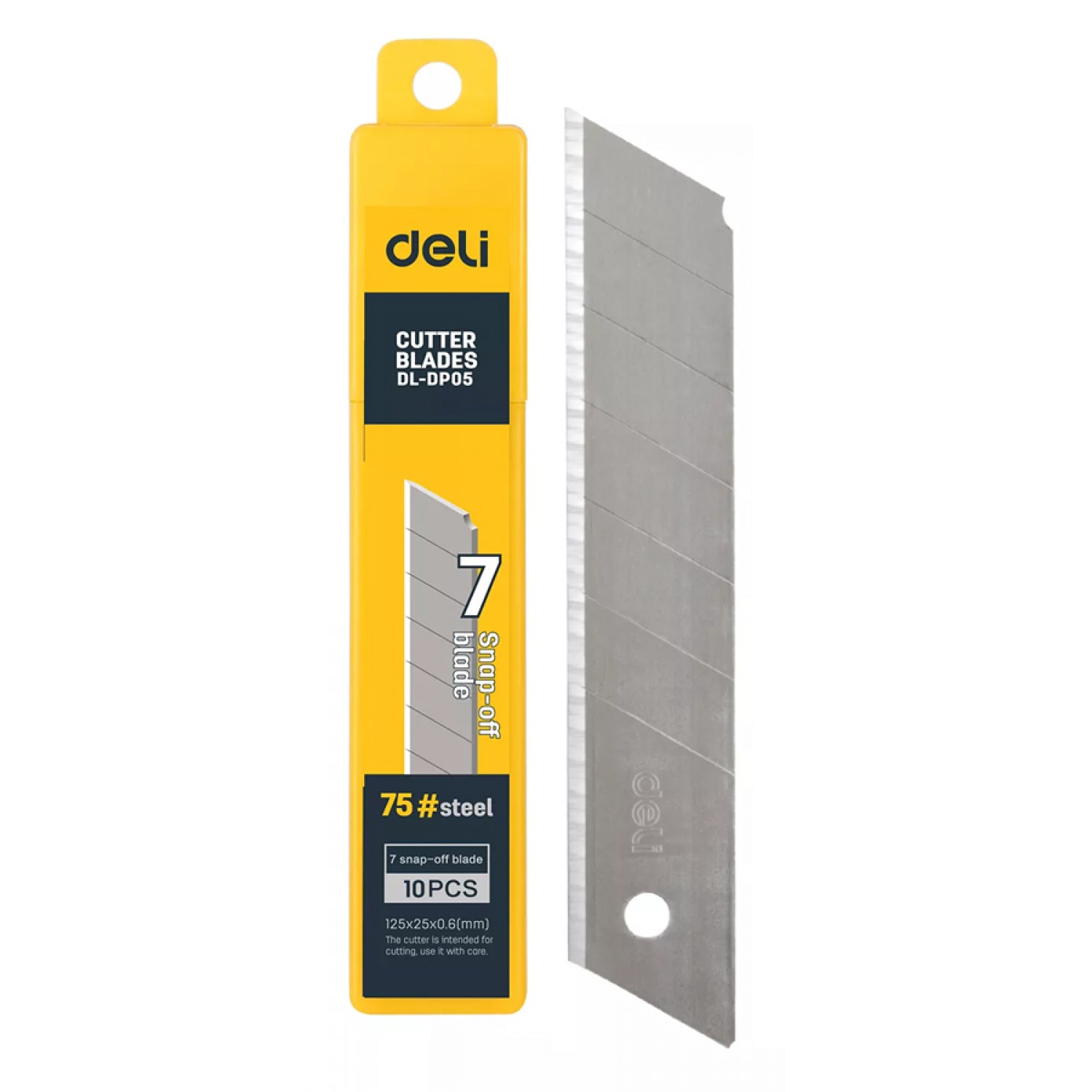 DELI ανταλλακτικές λεπίδες DL-DP05, 25mm, 10τμχ DELI ανταλλακτικές λεπίδες DL-DP05, 25mm, 10τμχ