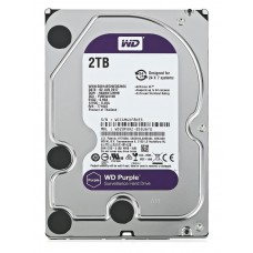WD σκληρός δίσκος 3.5" Purple Surveillance 2TB, 256MB, 5400RPM, SATA III