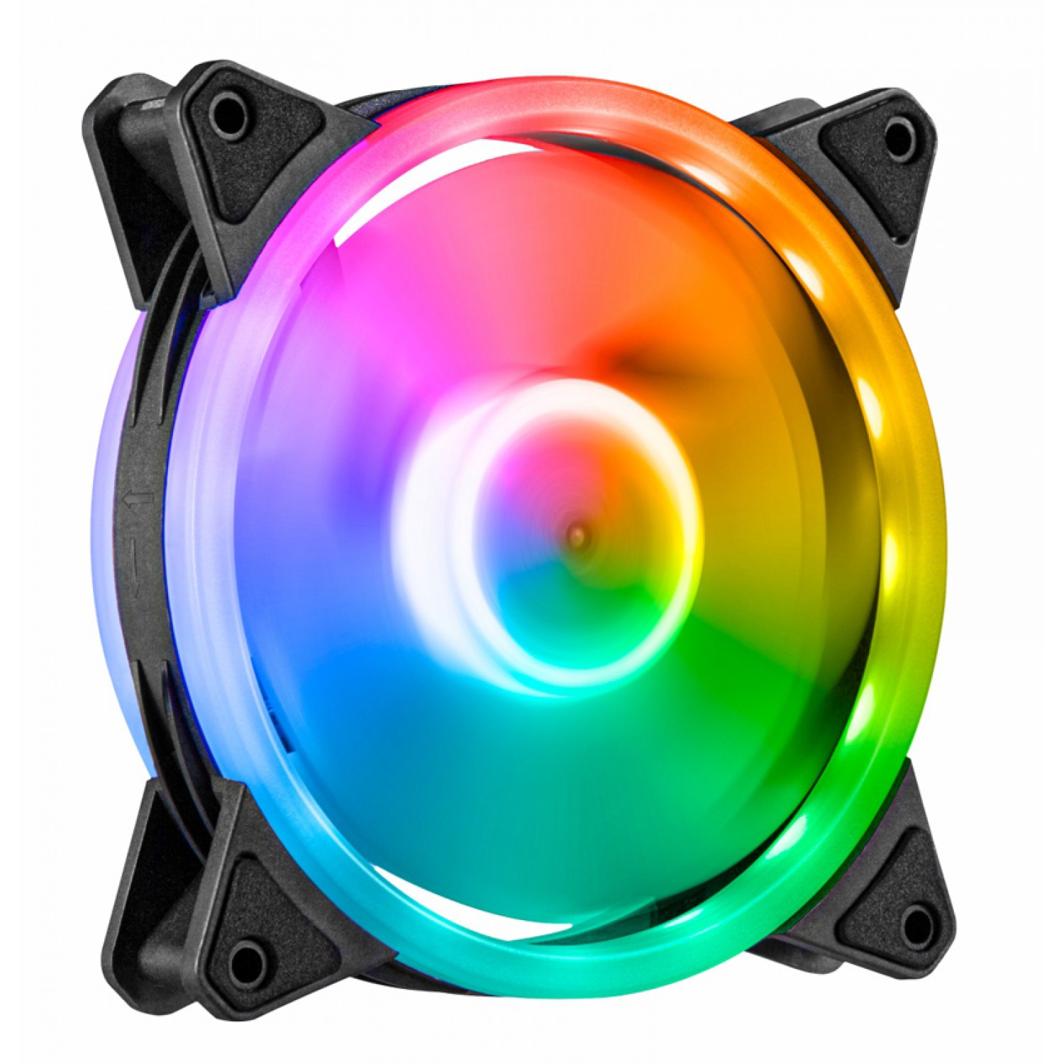 ROAR LED ανεμιστήρας RR-0016, 120mm, 4pin & 3pin, dual ring RGB ROAR LED ανεμιστήρας RR-0016, 120mm, 4pin & 3pin, dual ring RGB