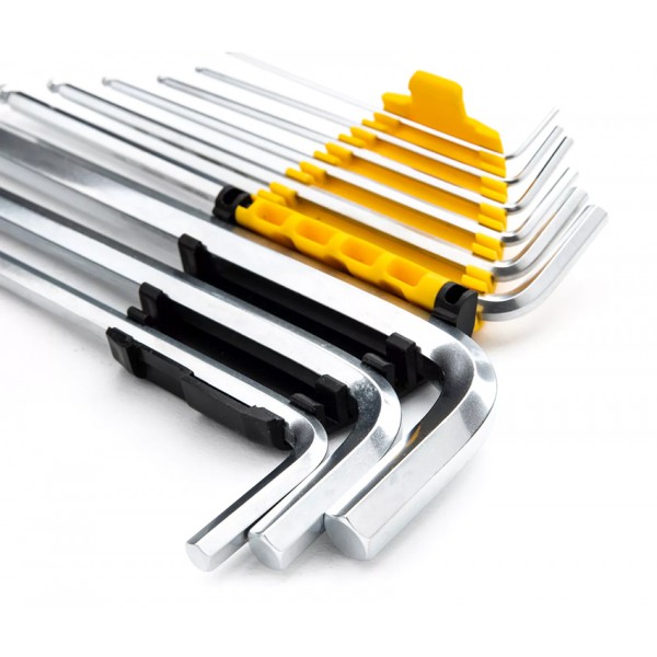 DELI σετ κλειδιά Allen DL3090, extra long βραχίονα, 1.5-10mm, Cr-V, 9τμχ DELI σετ κλειδιά Allen DL3090, extra long βραχίονα, 1.5-10mm, Cr-V, 9τμχ