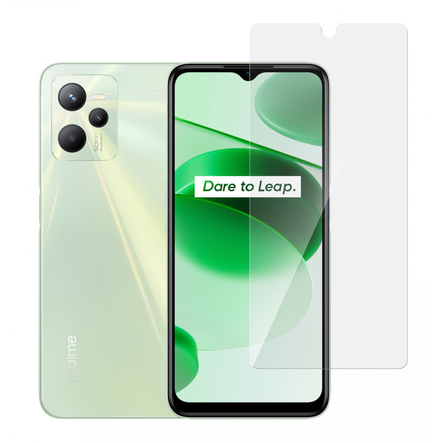 POWERTECH tempered glass 9H 2.5D TGC-0567 για Realme C35 POWERTECH tempered glass 9H 2.5D TGC-0567 για Realme C35
