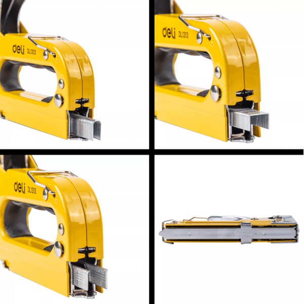 DELI καρφωτικό χειρός για συνδετήρες DL1313, 3 σε 1, 4-8mm DELI καρφωτικό χειρός για συνδετήρες DL1313, 3 σε 1, 4-8mm