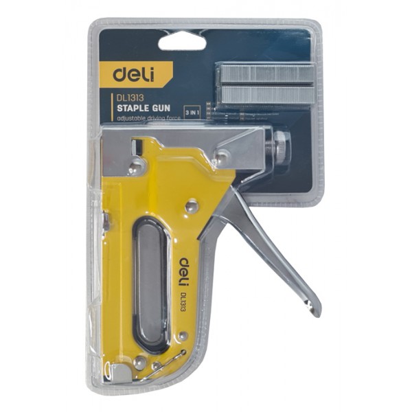 DELI καρφωτικό χειρός για συνδετήρες DL1313, 3 σε 1, 4-8mm DELI καρφωτικό χειρός για συνδετήρες DL1313, 3 σε 1, 4-8mm