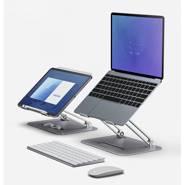 Βάση & ψύξη laptop CT-LS05-AG 11-17", 2x Fan, πτυσσόμενη, γκρι