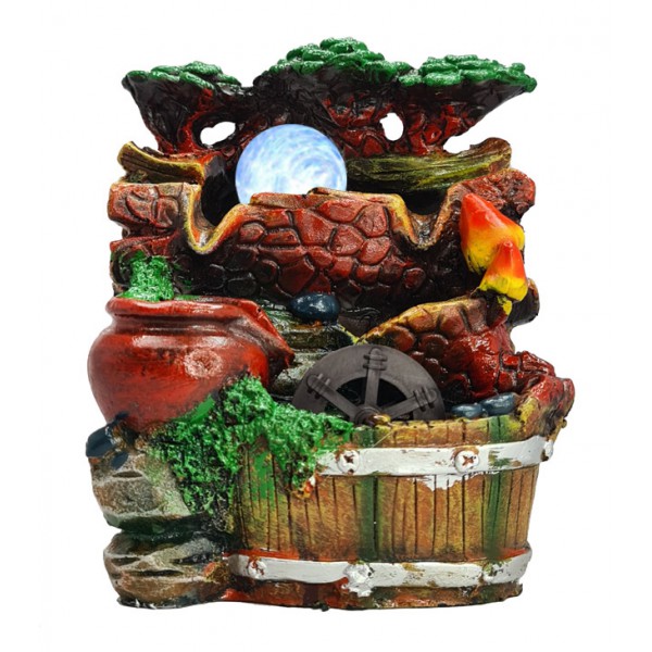 Συντριβάνι Feng Shui JK-180-025, φωτιζόμενο, 15 x 10 x 20cm Συντριβάνι Feng Shui JK-180-025, φωτιζόμενο, 15 x 10 x 20cm