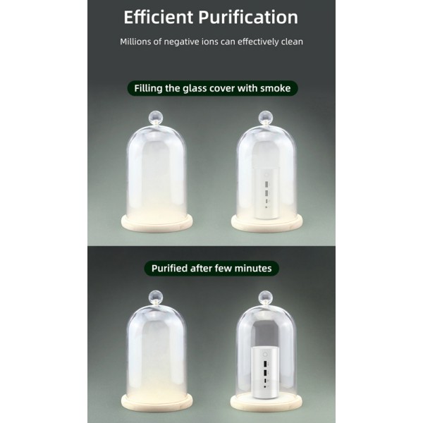 CABLETIME docking station DOCK91-PW με καθαριστή αέρα, 10 θυρών, λευκό