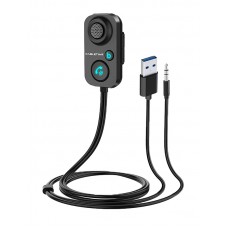 CABLETIME audio receiver αυτοκινήτου CT-BT02-PB με μικρόφωνο, BT 5.1