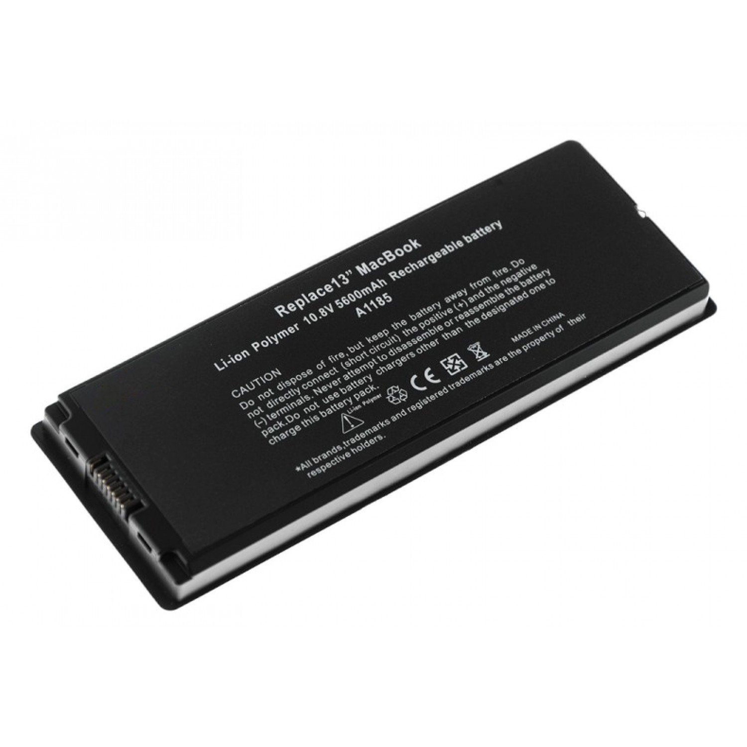 POWERTECH συμβατή μπαταρία για Apple Macbook 13 A1185, μαύρη