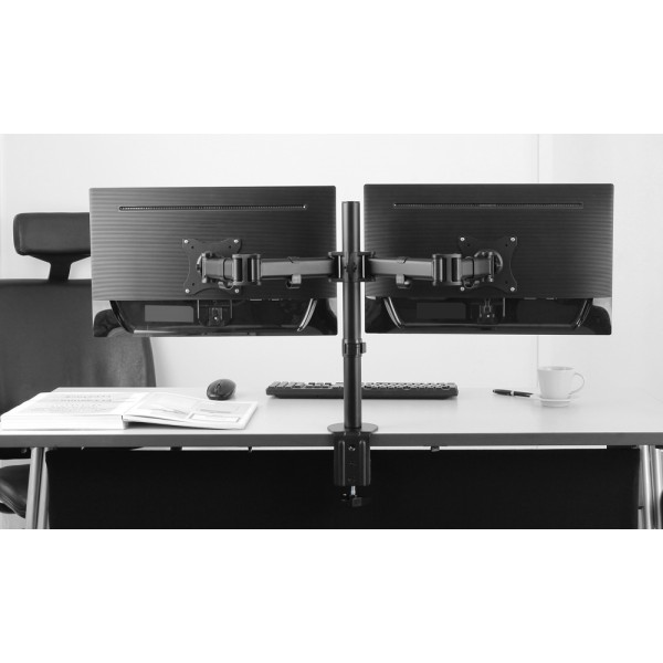 BRATECK βάση γραφείου LDT07-C024 για 2 οθόνες 13"-27", 8kg ανά οθόνη BRATECK βάση γραφείου LDT07-C024 για 2 οθόνες 13"-27", 8kg ανά οθόνη