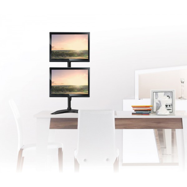 ITECHMOUNT βάση γραφείου MBS-21M για 2 οθόνες 13"-27", 10kg ανά οθόνη ITECHMOUNT βάση γραφείου MBS-21M για 2 οθόνες 13"-27", 10kg ανά οθόνη