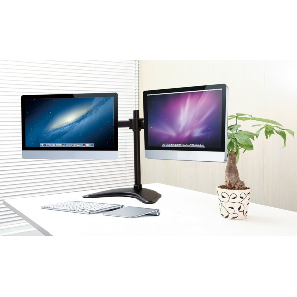 ITECHMOUNT βάση γραφείου MBS-12M για 2 οθόνες 13"-27", 8kg ανά οθόνη ITECHMOUNT βάση γραφείου MBS-12M για 2 οθόνες 13"-27", 8kg ανά οθόνη
